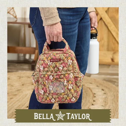 Vista 2 de Bella Taylor Bolsa de almuerzo, bolsa de almuerzo acolchada, jardín