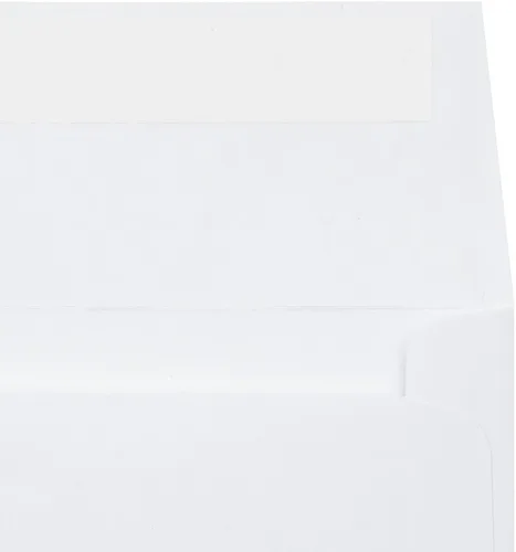 Vista 5 de LUXPaper Sobres de invitación de felicitación fotográfica 4 3/8 pulgadas x 8 1/4 pulgadas Blanco brillante Texto de 70 libras