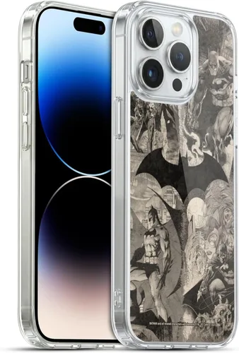 Vista 65 de Head Case Designs Funda de gel Hush con licencia oficial de Batman DC Comics #608 (protección de grado militar) compatible con Apple iPhone 7