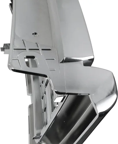 Vista 9 de SPEC-D TUNING Parrilla de Capó de Malla de Miel de la Defensa Delantera Cromada Compatible con 2007-2013 GMC Sierra 1500 / Sierra Denali 1500