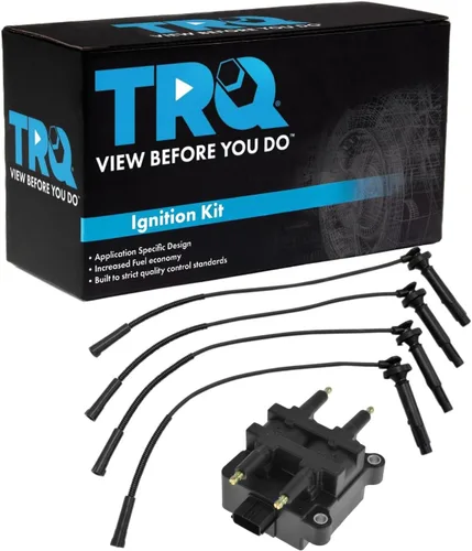 Vista 11 de Kit de Bobina de Encendido TRQ de 2 Piezas Compatible con Hyundai Tucson 2005-2009, Kia Sportage 2005-2010