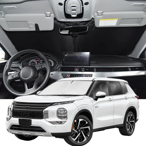 Vista 94 de Parasol para Toyota 4Runner 2010-2024 2025 - Cubierta de Parasol para Parabrisas - Sombra de Ventana Frontal de 4 Capas para 4-Runner de Ajuste
