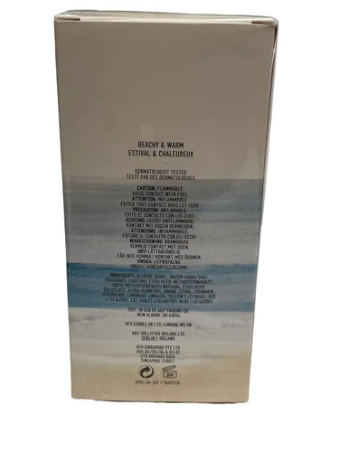 Vista 2 de Hollister So Cal Cologne - Espray de colonia para hombres, 3.4 onzas