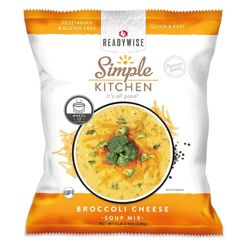 Vista 11 de Simple Kitchen - Mezcla de sopa de tomate y albahaca, 17 porciones para preparación de comidas familiares, vegetariana, sin gluten y liofilizada