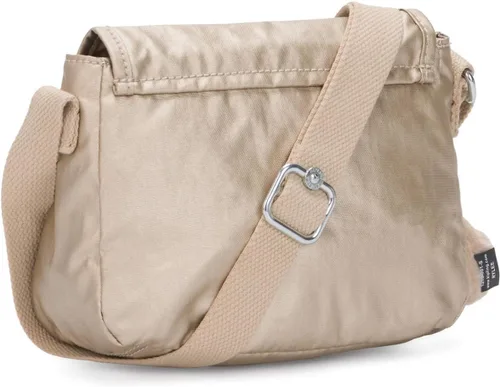 Vista 4 de Kipling Sabian - Bolso bandolera (tamaño pequeño), color metálico