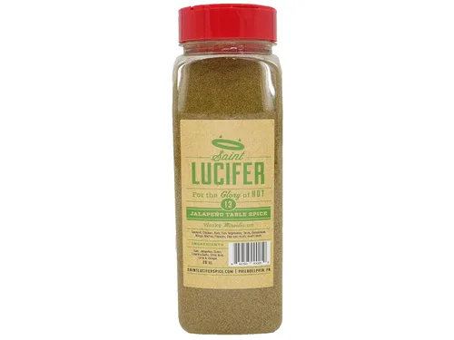 Vista 3 de Saint Lucifer Spice Co Bloody Perfect Bloody Mary Mix, 20 onzas a granel Hecho en los Estados Unidos, sin gluten, sin azúcar, vegano, vegetariano