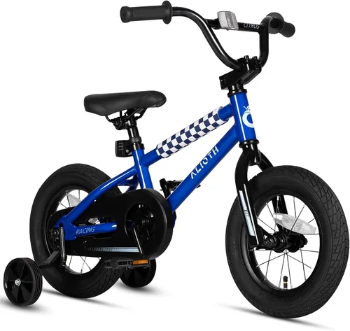 Vista 22 de vollsch BMX Style 12, 14, 16 pulgadas, ruedas de entrenamiento para niños, bicicleta de 20 pulgadas con soporte para niños y niñas de 2 a 14 años
