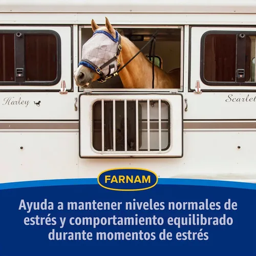 Vista 6 de Farnam Quietex II - Suplemento calmante para caballos, ayuda a controlar el comportamiento nervioso y mantener a los caballos tranquilos