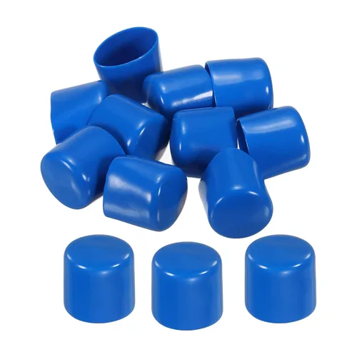 Vista 18 de MECCANIXITY 200 tapas de goma para extremos de goma, 0.079 in, protector de rosca de tornillo de vinilo, tapas de vacío redondas de PVC para tubería