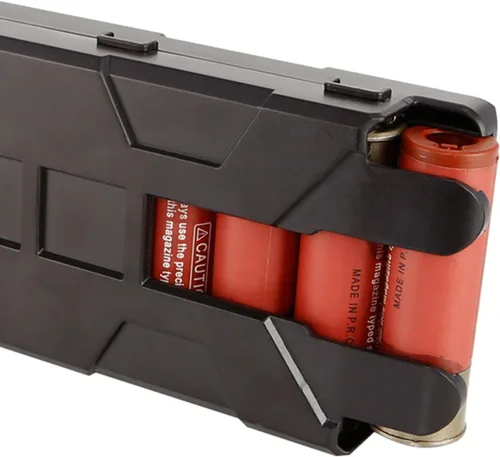 Vista 7 de Tactical MOLLE 10pcs 12 Gauge Shotgun Magazine Shell Pouch Carrier Holder