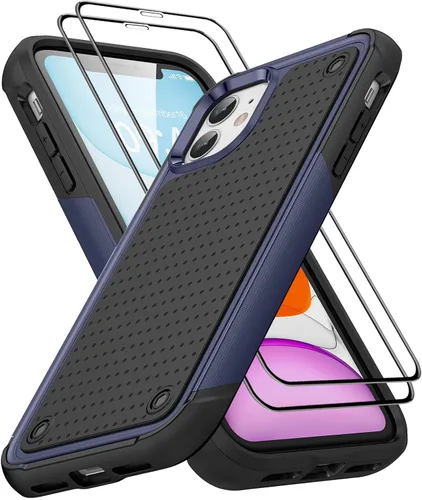 Vista 153 de Jeylly Funda para iPhone SE/Funda para iPhone 5S, Exterior de Plástico Duro que Absorbe Golpes + Interior de Silicona de Goma Defensor contra