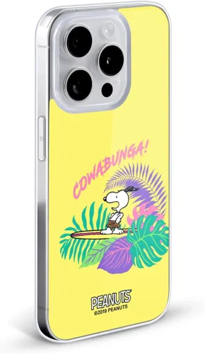 Vista 98 de Head Case Designs Peanuts Tropical Surf Snoopy Aloha Disco Gel Funda con licencia oficial [protección de grado militar] compatible con Apple iPhone