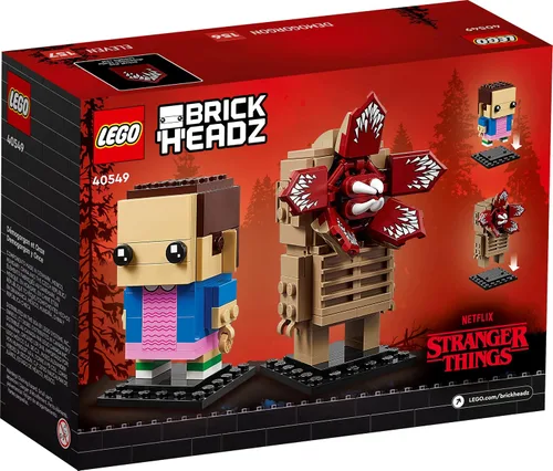 Vista 6 de LEGO BrickHeadz Demogorgon y Once - Stranger Things