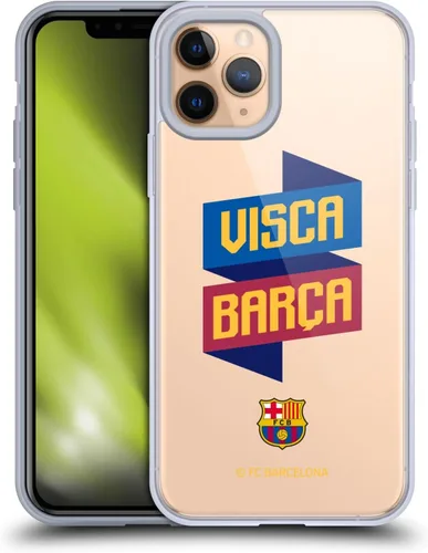 Vista 68 de Head Case Designs Funda de gel con licencia oficial del FC Barcelona con logotipo y patrón de Forca Barca [protección de grado militar] compatible