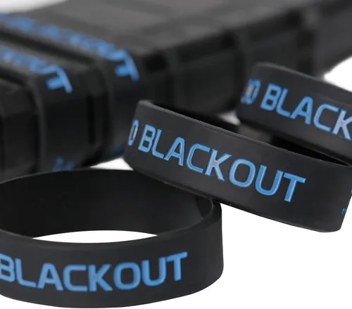 Vista 5 de Aolamegs Paquete de 6 bandas de marcado de cargador Blackout 300