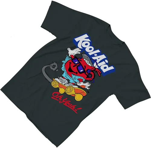 Vista 3 de Kool-Aid Camisa Oh Yeah para mujer con estampado de teñido anudado de Oh Yeah