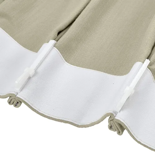 Vista 194 de Frelement Cortinas plisadas de lino de algodón de 100 pulgadas de ancho y 102 pulgadas de largo, cortinas con reducción de ruido para sala