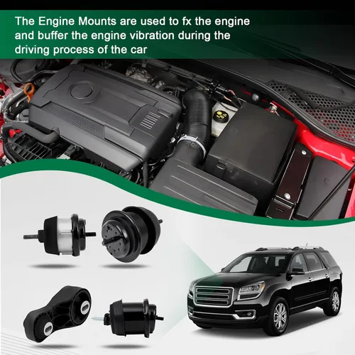 Vista 6 de SCITOO Juego de soportes Trans de montaje de motor para 2009-2017 para Buick Enclave 2009-2017 para Chevrolet Traverse 2009-2016 para GMC Acadia