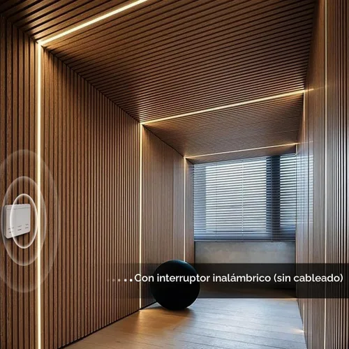 Vista 5 de Tira de luces LED que fluyen de agua corriente de 32.8 ft/33 pies, 24 V 120Leds/M Running Water Flowing LED Rope Light with Touch Panel Controller