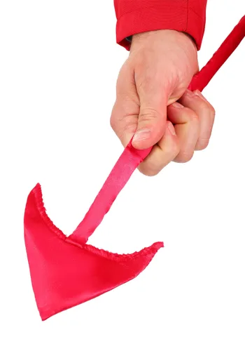 Vista 5 de Disfraz de diablo rojo para adulto Multicolor