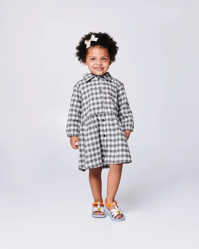 Vista 3 de mini melissa Sandalia Hip Bloomy para niños pequeños