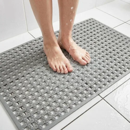 Vista 11 de BEEHOMEE Tapetes de baño para bañera para niños, bebés y niños pequeños - Grandes tapetes antideslizantes de dibujos animados para baño, bañera