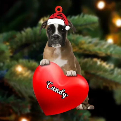 Vista 71 de Adornos de Navidad personalizados para perros, nombre personalizado, adorno de Malamute de Alaska, adornos acrílicos, regalos de Navidad, amantes