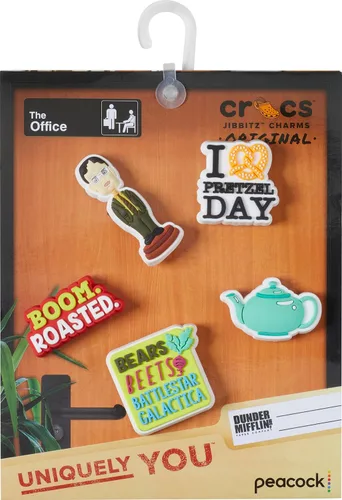 Vista 3 de Crocs Paquete de 5 dijes para zapatos de oficina Jibbitz