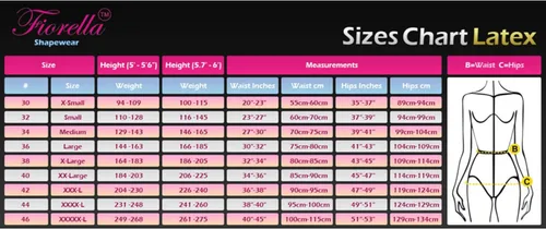 Vista 4 de Fiorella Shapewear Clip y cremallera de látex cintura Cincher entrenador corsé negro Fajas Colombianas reductoras 207B2