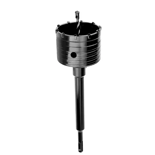 Vista 8 de Sierra perforadora para hormigón de 4.016 in / 4 pulgadas con varilla de conexión SDS Plus de 8.661 in, sierra de orificio para hormigón y cemento