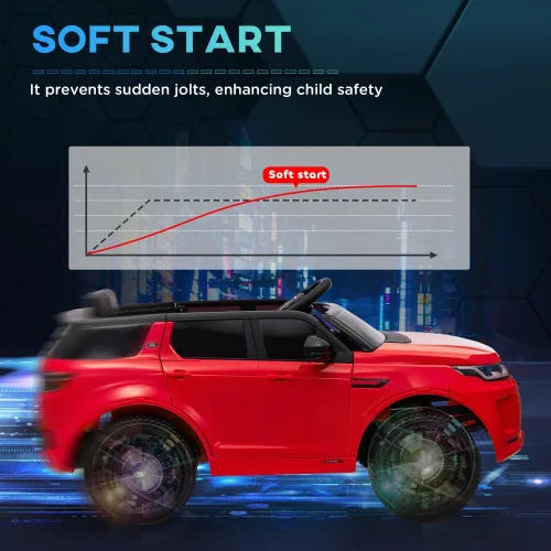 Vista 3 de Kids Ride-On Car, Licensed Land Rover Discovery Sport, 12V Remote Control