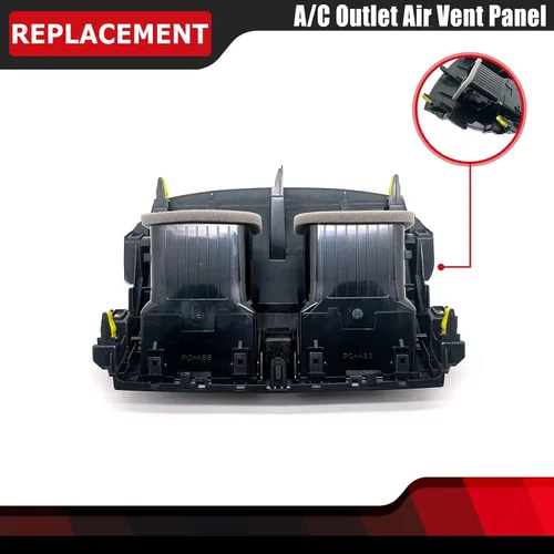Vista 4 de FEXON Panel de ventilación de aire para salpicadero central A/C Compatible con Toyota Corolla 2008 2009 2010 2012 2013 Reemplaza 55663-02060