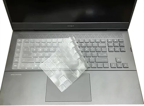 Vista 6 de Funda de silicona para teclado compatible con HP OMEN 16.1" 16t-wf000 16-wf0097nr 16-wd0063dx 16z-xf0000 16-xf0033dx 16-xf0087nr 16z-xd000