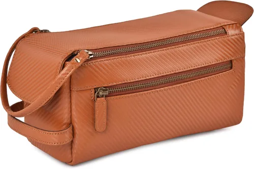 Vista 11 de LEATHER VILLAGE Kit Dopp 2, Negro carbón