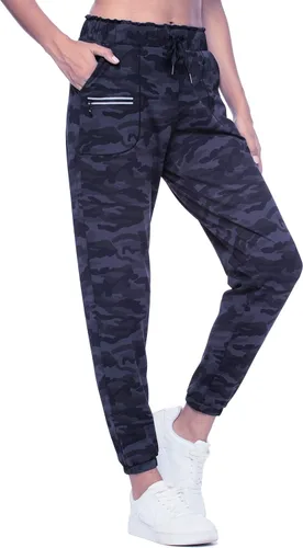 Vista 191 de Kcutteyg - Pantalones deportivos con bolsillos para mujer, diseño suave, ligero y de secado rápido, para entrenamiento, gimnasia, yoga y correr