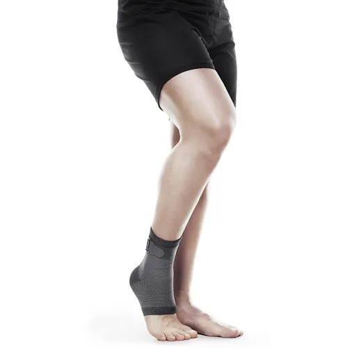 Vista 4 de Rehband Tobillera, 1 pieza, soporte de tobillo de punto, estabilización de tobillo para deportes y vida cotidiana, cabe en zapatos, alta comodidad