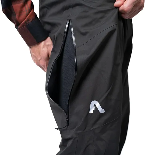 Vista 7 de Flylow Men's Tannen Bib Waterproof Breathable Softshell Ski & Snowboard Pant