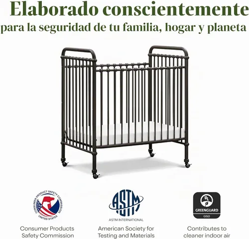 Vista 7 de NAMESAKE Abigail 3-in-1 Convertible Baby Crib Iron