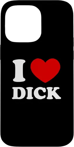 Vista 21 de I Love Dick I Heart Dick Funny First Name Dick Case for iPhone 17