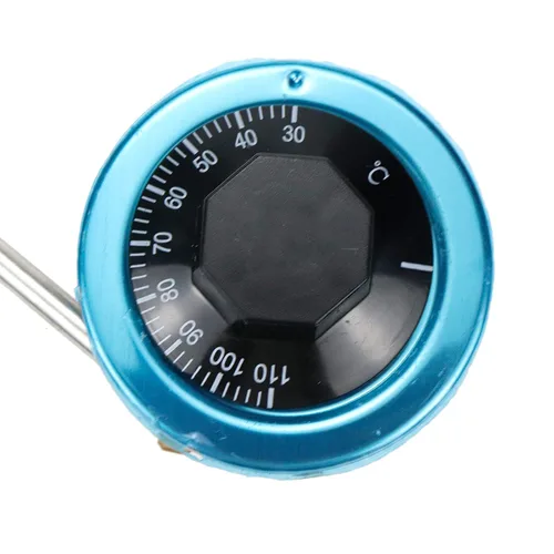 Vista 5 de Termostato de control de temperatura ajustable de 30-110 Celsius 125V/250VAC - Paquete de 2