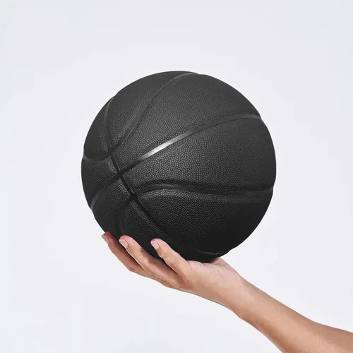 Vista 3 de MINDCOLLISION Balón de baloncesto de color sólido de tamaño 5/6/7, no es antideslizante estándar, resistente al desgaste, adecuado para interiores