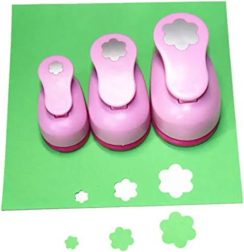 Vista 4 de CADY Crafts - Juego de punzones de papel de 0.315 in, 0.591 in y 0.984 in, 3 unidades (mariposa)