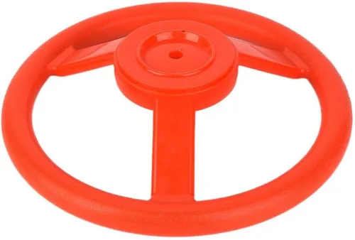 Vista 6 de VGEBY 1 Volante Swingset, plástico al aire libre de los niños del volante del accesorio del patio de juegos Swing Set (rojo) 0