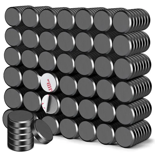 Vista 13 de DIYMAG Imanes adhesivos fuertes, 100 piezas de 0.47 x 0.12 pulgadas
