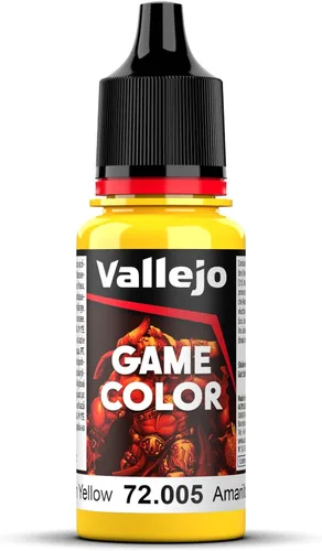Vista 2 de Vallejo Game Color Bald Moon Yellow Pintura, 17 ml