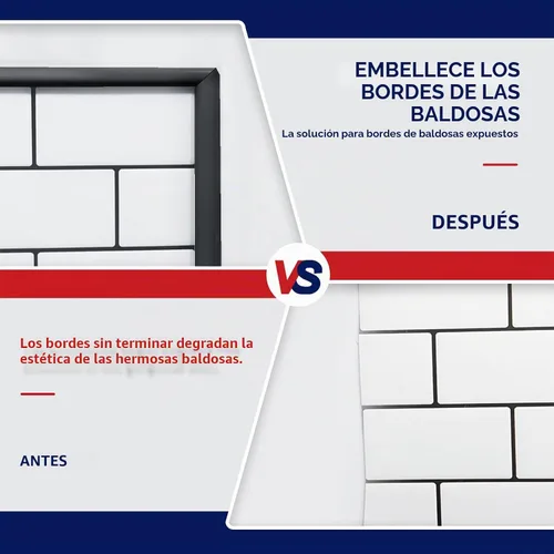 Vista 7 de Art3dwallpanels Moldura flexible de 120 x 0.47 x 0.2 pulgadas, 10 pies Negro