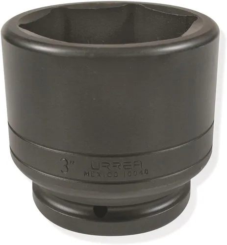Vista 2 de URREA Enchufe de impacto - 1-1/8" 6 puntos Socket con unidad de 1 pulgada y revestimiento de óxido negro - 10018
