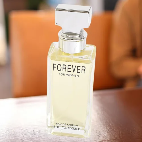 Vista 3 de Forever Perfume para mujer, Eau de Parfum floral dulce y fresco, aroma suave de sándalo, 3.4 fl oz