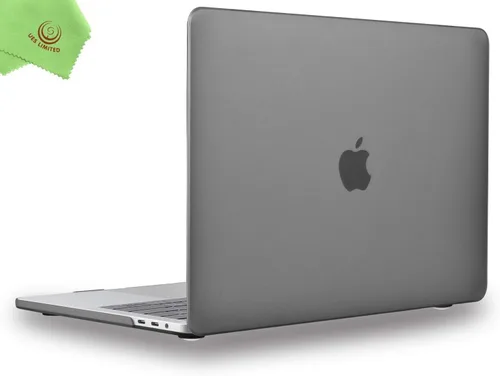 Vista 73 de UESWILL Estuche rígido mate suave compatible con MacBook Pro de 15 pulgadas con Touch Bar y USB-C de 2016-2019, modelo A1990 A1707, negro