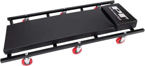 Vista 12 de Performance Tool W85018 Asiento Rodante Plegable Enredadera de 40 Pulgadas, Silla de Garaje Ajustable Todo en Uno, Para Acostarse o Sentarse